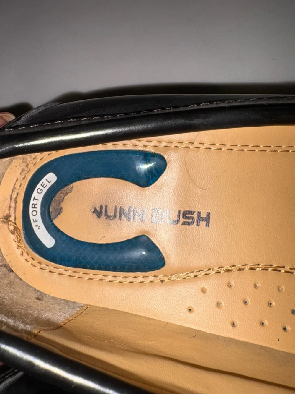 Nunn Bush Black Leather Tassel Keaton Kiltie‎ Loafers - Men Size 12